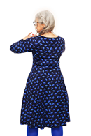 Kajsa dress Paraply Blå