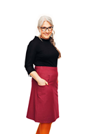 Majken skirt Plommon