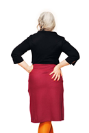 Majken skirt Plommon
