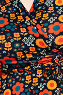 Cissi och Selma Anna-Klara dress Nostalgi Orange