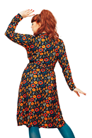Cissi och Selma Anna-Klara dress Nostalgi Orange