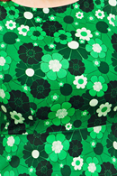 Irma dress Perspektiv Grön