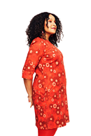 Olivia dress Perspektiv Röd