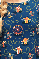 Cissi och Selma Annelie tunika Tivoli Petrol