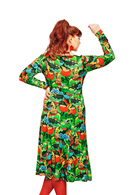 Helga dress Babylon Grön