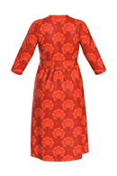 Vera dress Retroblom röd