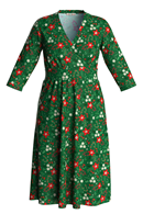 Vera klänning Stjärnglans grön