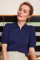 Carina blus Beacon blue