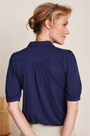 Carina blus Beacon blue