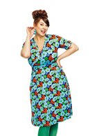 Vivi klänning Humlesurr Blå