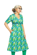 Vivi dress Ängsmark Turkos