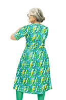 Vivi dress Ängsmark Turkos