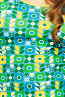 Magda dress Ängsmark Turkos