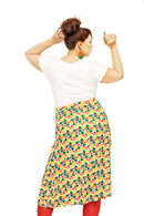 Lisa skirt Klöver Gul