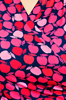 Jessica topp Äppelpäppel Rosa Kortärmad omlottblus