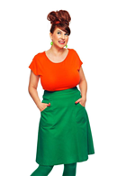 Cissi och Selma Sonja skirt Gräs
