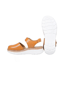 Maya sko caramel - beige leather sandal