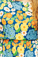 Malin klänning Blomklasar |  Blommig sommarklänning