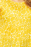 Ida dress Strandsten - Yellow summer dress in lyocell fabric