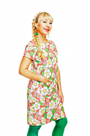 Elna dress Humlesurr Korall