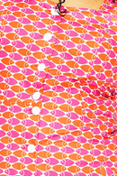 Maja dress Mört Karamell - Pink sleevless cotton dress with buttoned front