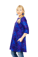 Anita tunic 1970 violett