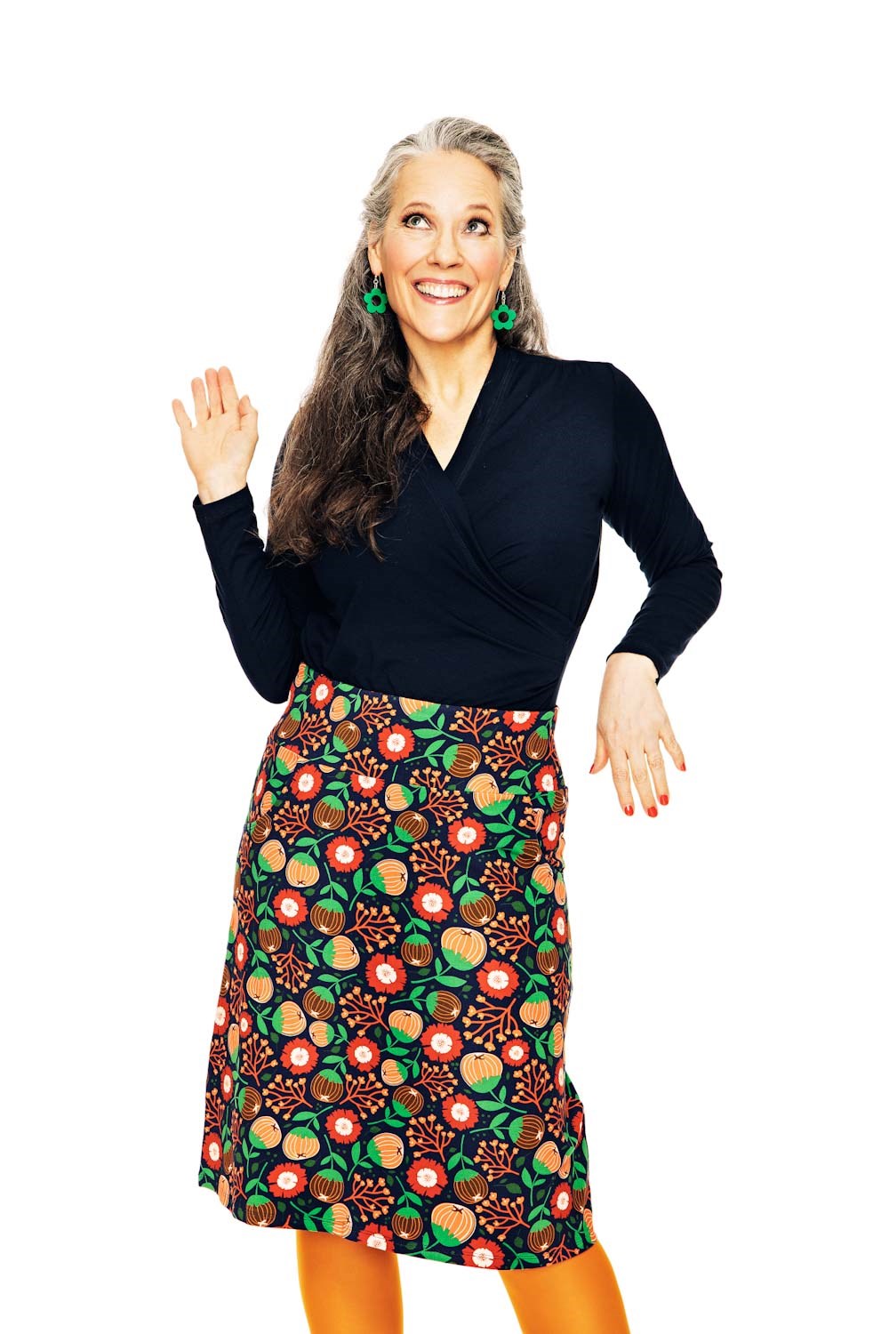 Cissi och Selma Majken skirt hassel rooibos