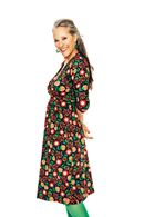 Cissi och Selma Vera dress hassel rooibos