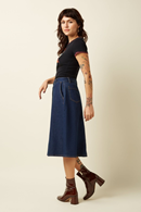 Marie skirt Onyx Denim