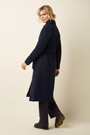 King Louie Arabella coat Kennedy Evening Blue