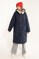 Danefae Coast parkas Dark Navy - Marinblå kappa