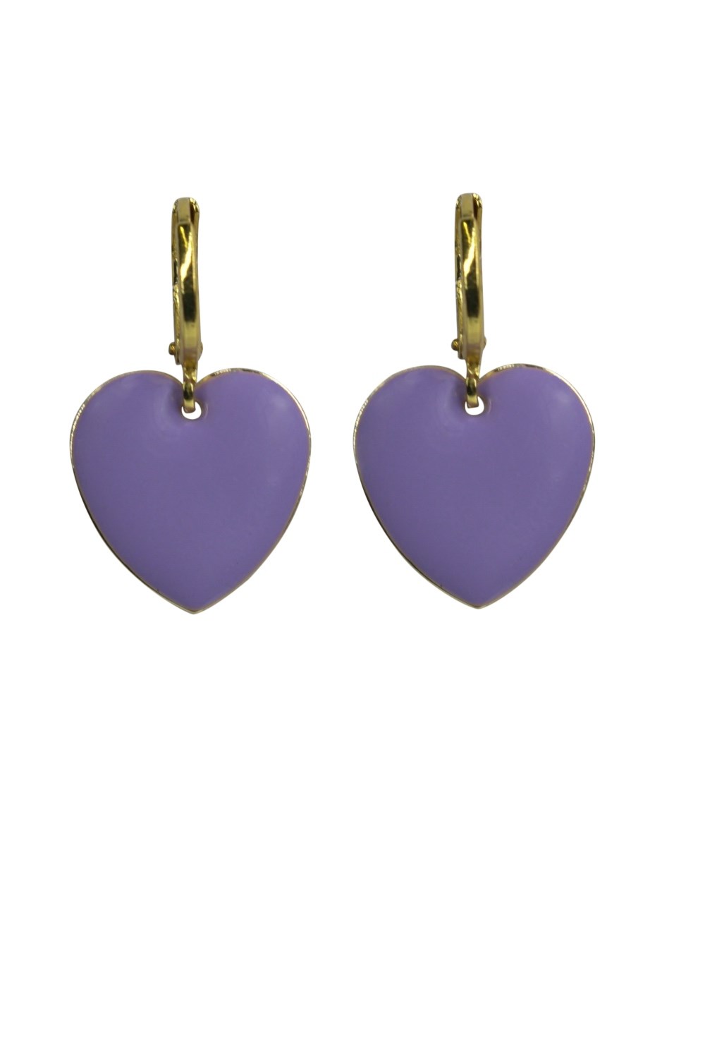 Urban Hippies Örhängen Hearts Lilac