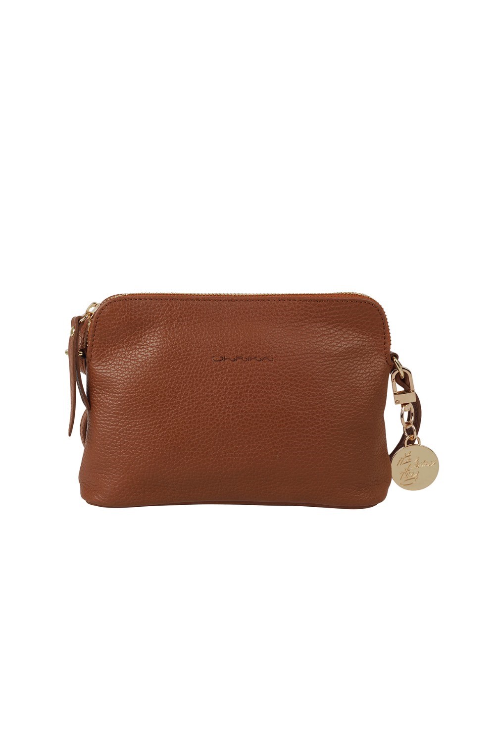 Ulrika Design Shoulder bag in brown leather