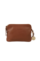 Ulrika Design Shoulder bag in brown leather
