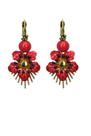 Earring raio red