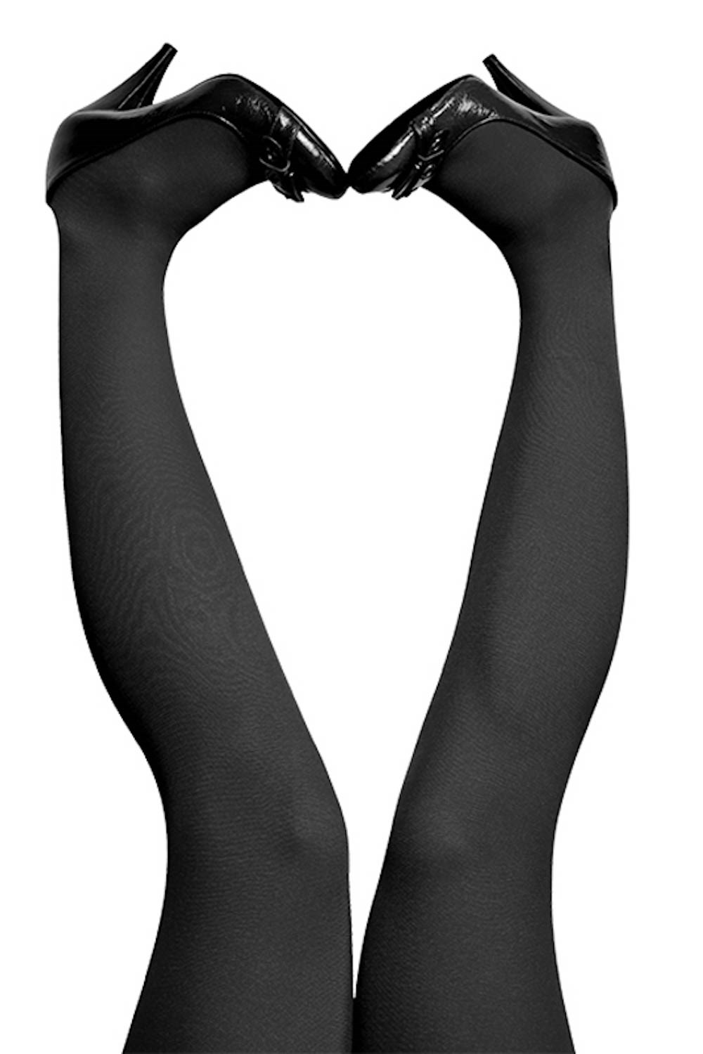 3D Strumpbyxor M-3XL Black Night