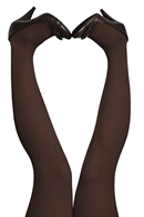 3D Tights 60 denier - Brownie - dark brown