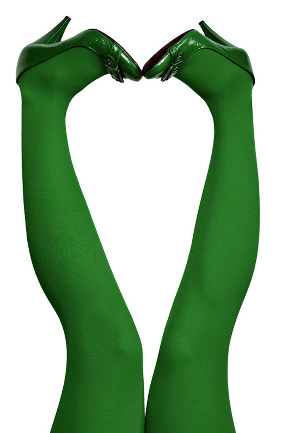 3D Strumpbyxor M-3XL Forest green