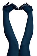 du Milde Strumpbyxor M-3XL Midnight Blue