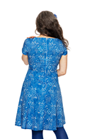 Cissi och Selma Siv dress Ängsblom Blå | Blue picnic floral party dress