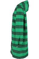 Danefae Edith raincoat jubilaeum - Striped green rain jacket