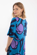 Viborg Interlock Dress Faded Blue POPPY
