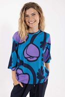 Danefae Glad Interlock Tee Faded Blue POPPY