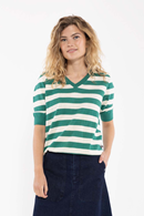 Danebliss Wool-Mix sweater Teal Lake/Chalk