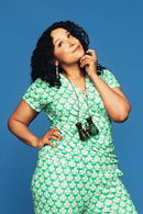 Jessica topp Spaljé Grön Kortärmad omlottblus