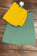 Majken skirt Jeans Salvia