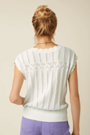 Liora topp Rocky Ajour white