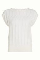 Liora topp Rocky Ajour white