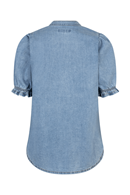 Victoria blus Denim lightblue