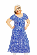 Hedvig dress Plurr Blå